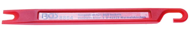 BGS Bremsleitungs Schaber 160 X 14 X 6 Mm 8864