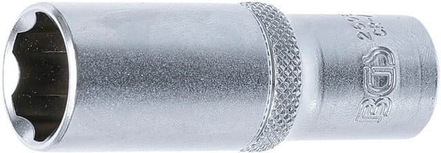 BGS Steckschlüssel Einsatz Super Lock Tief Antrieb Innenvierkant 10 Mm 3 8 Zoll SW 16 Mm 2606