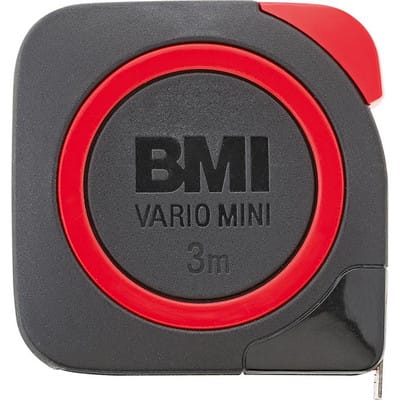 BMI Taschenrollbandmaß VARIO Mini L 3M B 10Mm Mm Cm EG II ABS Automatic 411341120 10