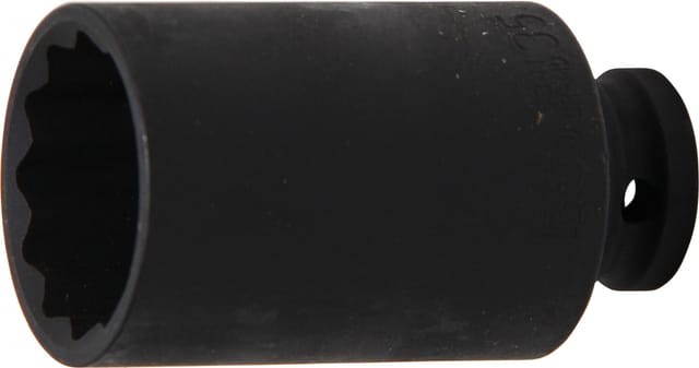 BGS Kraft Steckschlüssel Einsatz Zwölfkant Antrieb Innenvierkant 12 5 Mm 1 2 Zoll SW 35 Mm 5341