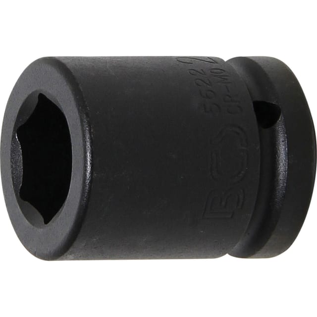 BGS Kraft Steckschlüssel Einsatz Sechskant Antrieb Innenvierkant 20 Mm 3 4 Zoll SW 22 Mm 5622