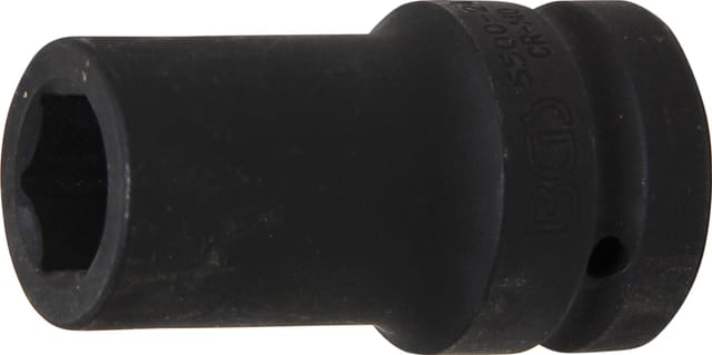 BGS Kraft Steckschlüssel Einsatz Sechskant Tief Antrieb Innenvierkant 25 Mm 1 Zoll SW 24 Mm 5500 24