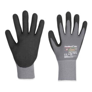 Honeywell Handschuhe Flexmech 663 Grau Schwarz Gr 9 663 9