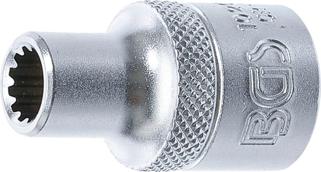 BGS Steckschlüssel Einsatz Gear Lock Antrieb Innenvierkant 12 5 Mm 1 2 Zoll SW 8 Mm 10208