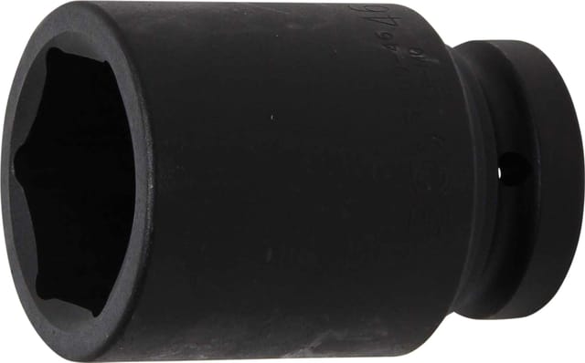 BGS Kraft Steckschlüssel Einsatz Sechskant Tief Antrieb Innenvierkant 25 Mm 1 Zoll SW 46 Mm 5500 46