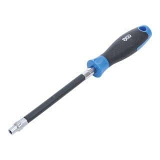 BGS Flexibler Schraubendreher Mit Rundgriff E Profil E 7 Klingenlänge 150 Mm 70023