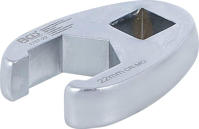 BGS Hahnenfußschlüssel Antrieb Innenvierkant 12 5 Mm 1 2 Zoll SW 22 Mm 1757 22