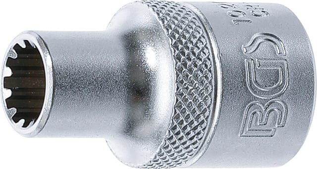 BGS Steckschlüssel Einsatz Gear Lock Antrieb Innenvierkant 12 5 Mm 1 2 Zoll SW 9 Mm 10209