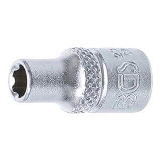 BGS Steckschlüssel Einsatz Super Lock Antrieb Innenvierkant 6 3 Mm 1 4 Zoll SW 5 Mm 2345