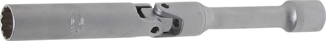 BGS Zündkerzen Gelenkeinsatz Zwölfkant Extra Lang Antrieb Innenvierkant 10 Mm 3 8 Zoll SW 14 Mm 2987