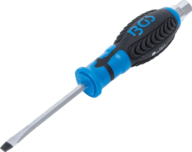 BGS Schraubendreher Mit Außensechskant Schlitz 5 Mm Klingenlänge 75 Mm 7917