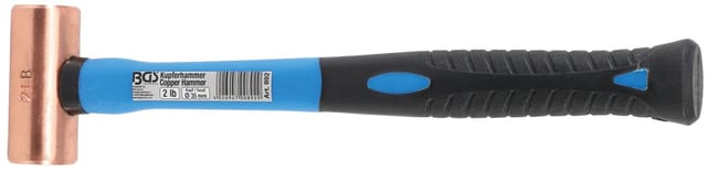 BGS Kupferhammer Fiberglasstiel Ø 35 Mm 907 G 2 Lb Kopf 892