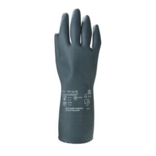 Honeywell Chemiehandschuh Camapren 720 Schwarz Gr 10 EN 388 EN 374 PSA III 720 10