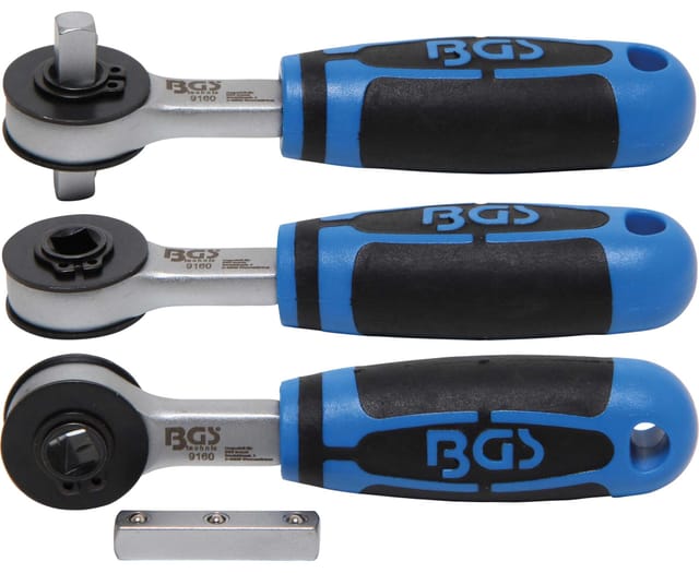 BGS Durchsteckknarre Abtrieb Innenvierkant 6 3 Mm 1 4 Zoll 9160