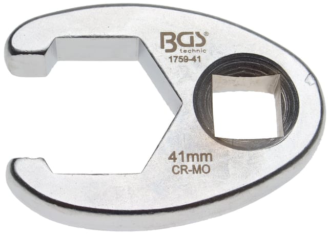 BGS Hahnenfußschlüssel Antrieb Innenvierkant 20 Mm 3 4 Zoll SW 41 Mm 1759 41