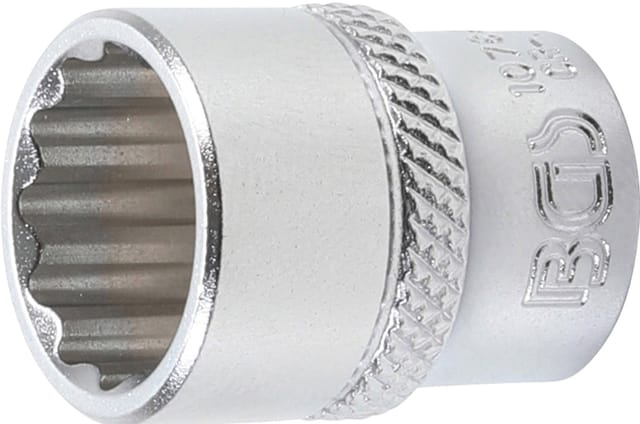BGS Steckschlüssel Einsatz Zwölfkant Antrieb Innenvierkant 6 3 Mm 1 4 Zoll SW 14 Mm 10784