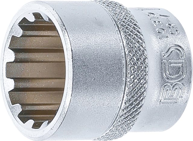 BGS Steckschlüssel Einsatz Gear Lock Antrieb Innenvierkant 10 Mm 3 8 Zoll SW 19 Mm 10319