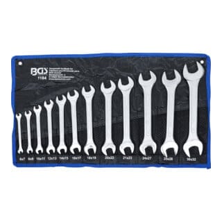 BGS Doppel Maulschlüssel Satz SW 6X7 30X32 Mm 12Tlg 1184