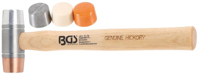 BGS Wechselkopf Hammer Hickory Stiel Ø 35 Mm 9176