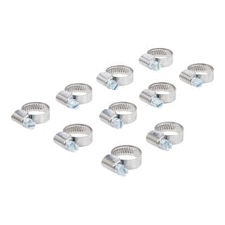 BGS Schlauchklemmen Rostfrei 12 X 20 Mm 10Tlg 8095 12X20