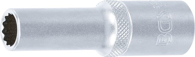 BGS Steckschlüssel Einsatz Zwölfkant Tief Antrieb Innenvierkant 12 5 Mm 1 2 Zoll SW 11 Mm 9357