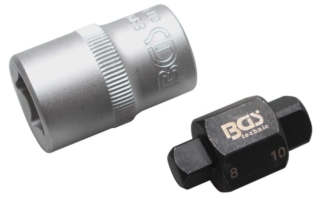 BGS Ölablassschrauben Einsatz Vierkant 8 Mm 10 Mm 8991