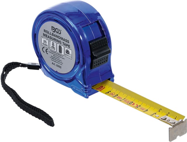 BGS Rollbandmaß 25 Mm X 8 M 8392