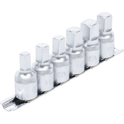 BGS Öldienstschlüssel Satz Antrieb Innenvierkant 12 5 Mm 1 2 Zoll Abtrieb Innenvierkant 6Tlg 1016