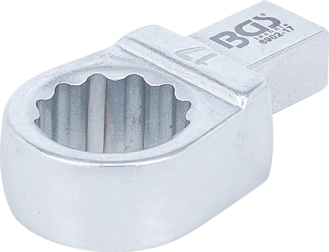 BGS Einsteck Ringschlüssel 17 Mm Aufnahme 9 X 12 Mm 6902 17