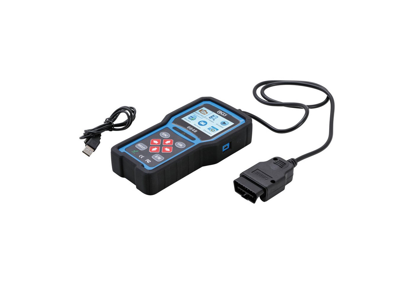 BGS OBD II EOBD Fehlerdiagnosegerät 6648 Bild 2
