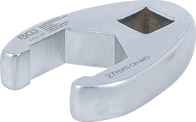 BGS Hahnenfußschlüssel Antrieb Innenvierkant 12 5 Mm 1 2 Zoll SW 27 Mm 1757 27