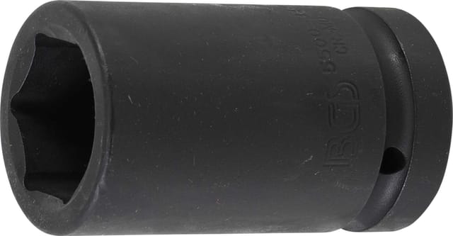 BGS Kraft Steckschlüssel Einsatz Sechskant Tief Antrieb Innenvierkant 25 Mm 1 Zoll SW 34 Mm 5500 34