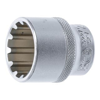 BGS Steckschlüssel Einsatz Gear Lock Antrieb Innenvierkant 12 5 Mm 1 2 Zoll SW 27 Mm 10227