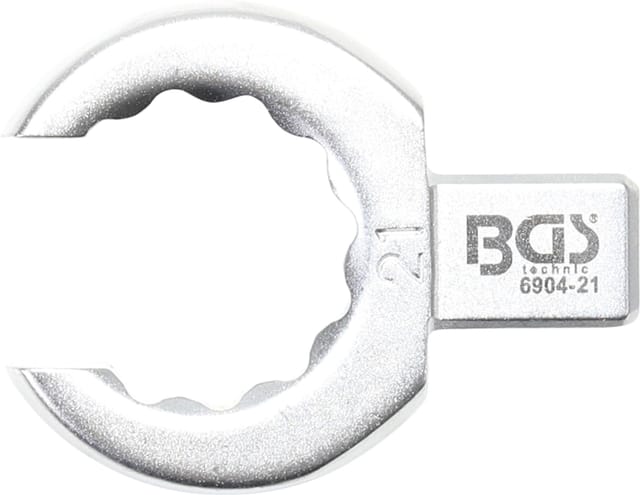 BGS Einsteck Ringschlüssel Offen 21 Mm Aufnahme 9 X 12 Mm 6904 21