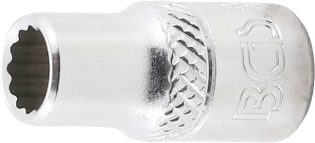 BGS Steckschlüssel Einsatz Zwölfkant Antrieb Innenvierkant 6 3 Mm 1 4 Zoll SW 1 4 Zoll 10873