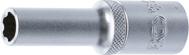 BGS Steckschlüssel Einsatz Super Lock Tief Antrieb Innenvierkant 12 5 Mm 1 2 Zoll SW 10 Mm 10270