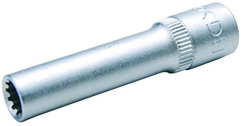BGS Steckschlüssel Einsatz Gear Lock Tief Antrieb Innenvierkant 6 3 Mm 1 4 Zoll SW 11 Mm 10161