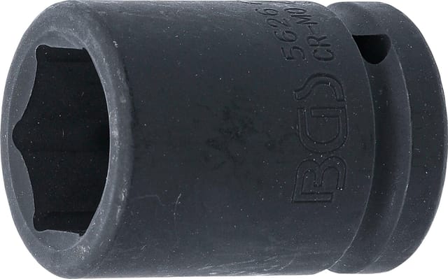BGS Kraft Steckschlüssel Einsatz Sechskant Antrieb Innenvierkant 20 Mm 3 4 Zoll SW 26 Mm 5626