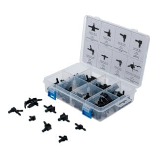 BGS Diesel Rücklaufleitungsverbinder Sortiment 85Tlg 74301