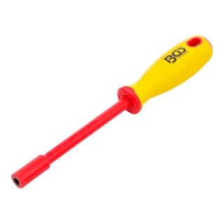 BGS VDE Steckschlüssel Schraubendreher Sechskant SW 6 Mm Klingenlänge 125 Mm 71086