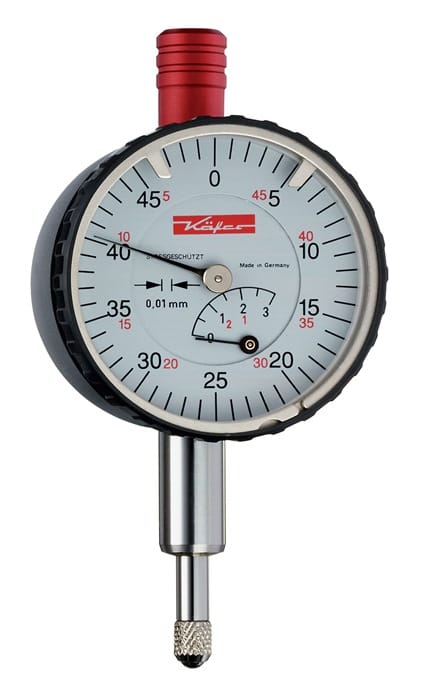 KÄFER Kleinmessuhr KM4 5S 5Mm Abl 0 01Mm M Stoßschutz 10010