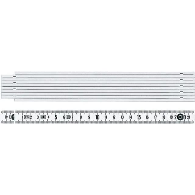 BMI Gliedermaßstab 1041 L 1M Mm Cm EG III Ku Weiß 941104100