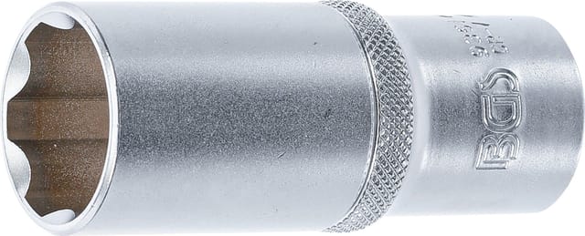 BGS Steckschlüssel Einsatz Super Lock Tief Antrieb Innenvierkant 12 5 Mm 1 2 Zoll SW 24 Mm 9361