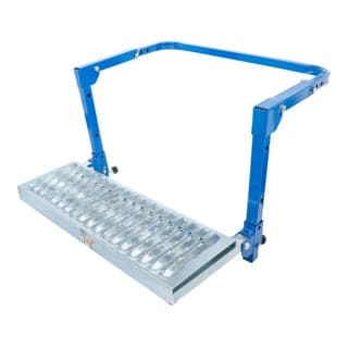 BGS Reifen Klapptritt Einstellbar Für Kleintransporter Und 4X4 Fahrzeuge 71002