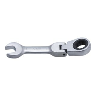 BGS Ratschenring Maulschlüssel Kurz Abwinkelbar SW 11 Mm 6911