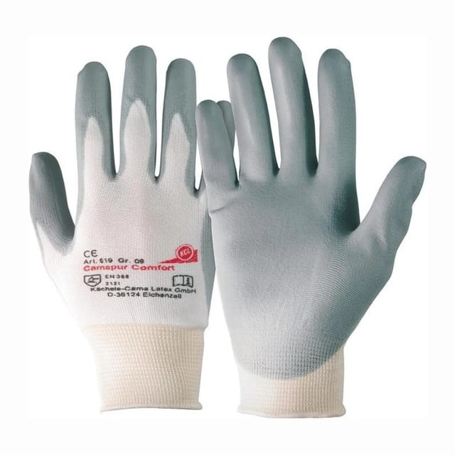 Honeywell Handschuhe Camapur Comfort 619 Weiß Grau Gr 7 619 7