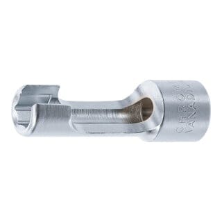 BGS Spezial Steckschlüssel Einsatz Geschlitzt Antrieb Innenvierkant 10 Mm 3 8 Zoll SW 8 Mm 70988 8