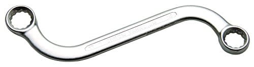 BGS S Form Doppel Ringschlüssel Zwölfkant SW 16 X 17 Mm 30744