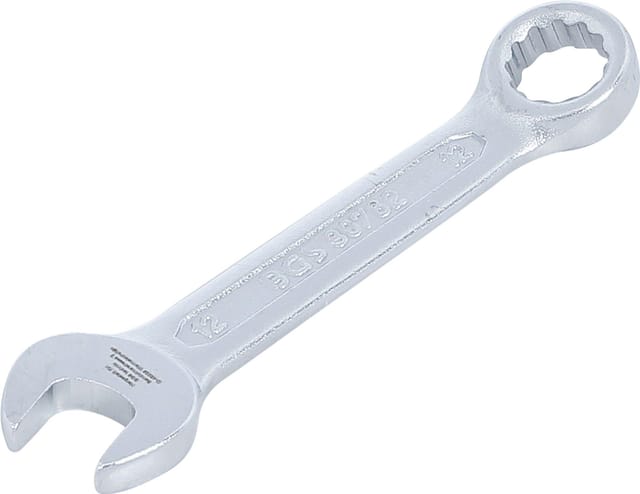 BGS Maul Ringschlüssel Extra Kurz SW 12 Mm 30762