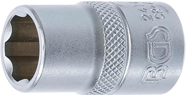 BGS Steckschlüssel Einsatz Super Lock Antrieb Innenvierkant 12 5 Mm 1 2 Zoll SW 14 Mm 2414